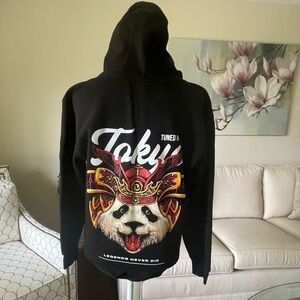 Lane Seven Tuned In Tokyo Panda Hoodie Sweatshirtp